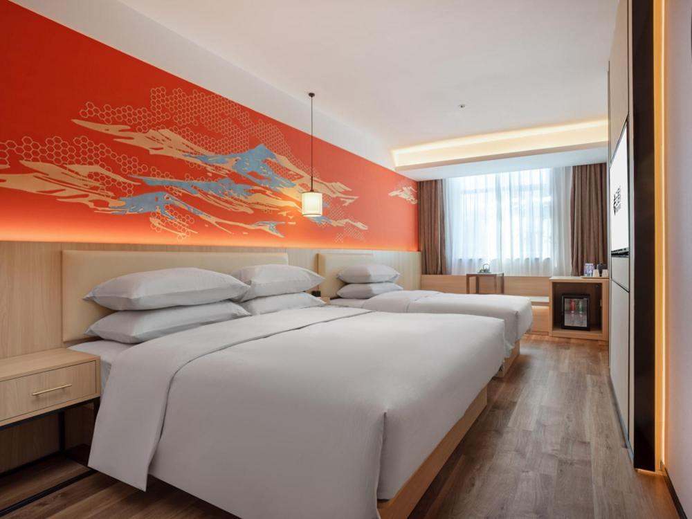 Yunju Hotel Beijing Yonghe Palace Guijie Siheyuan Exteriör bild